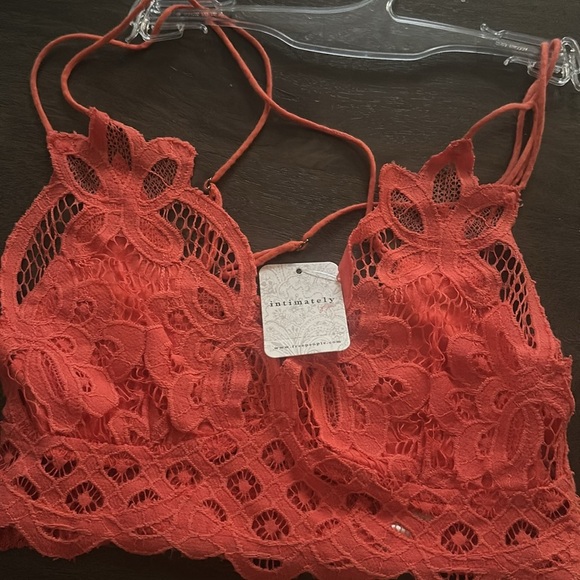 NWT Intimately FP Adella Longline Bralette in watermelon - Picture 12 of 14